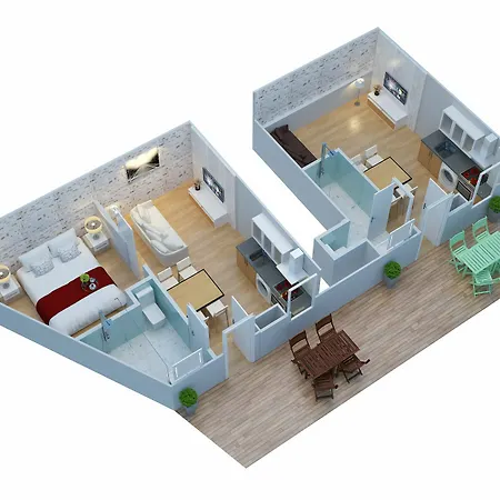 Apartment Unsejouranantes - Le Bel Air